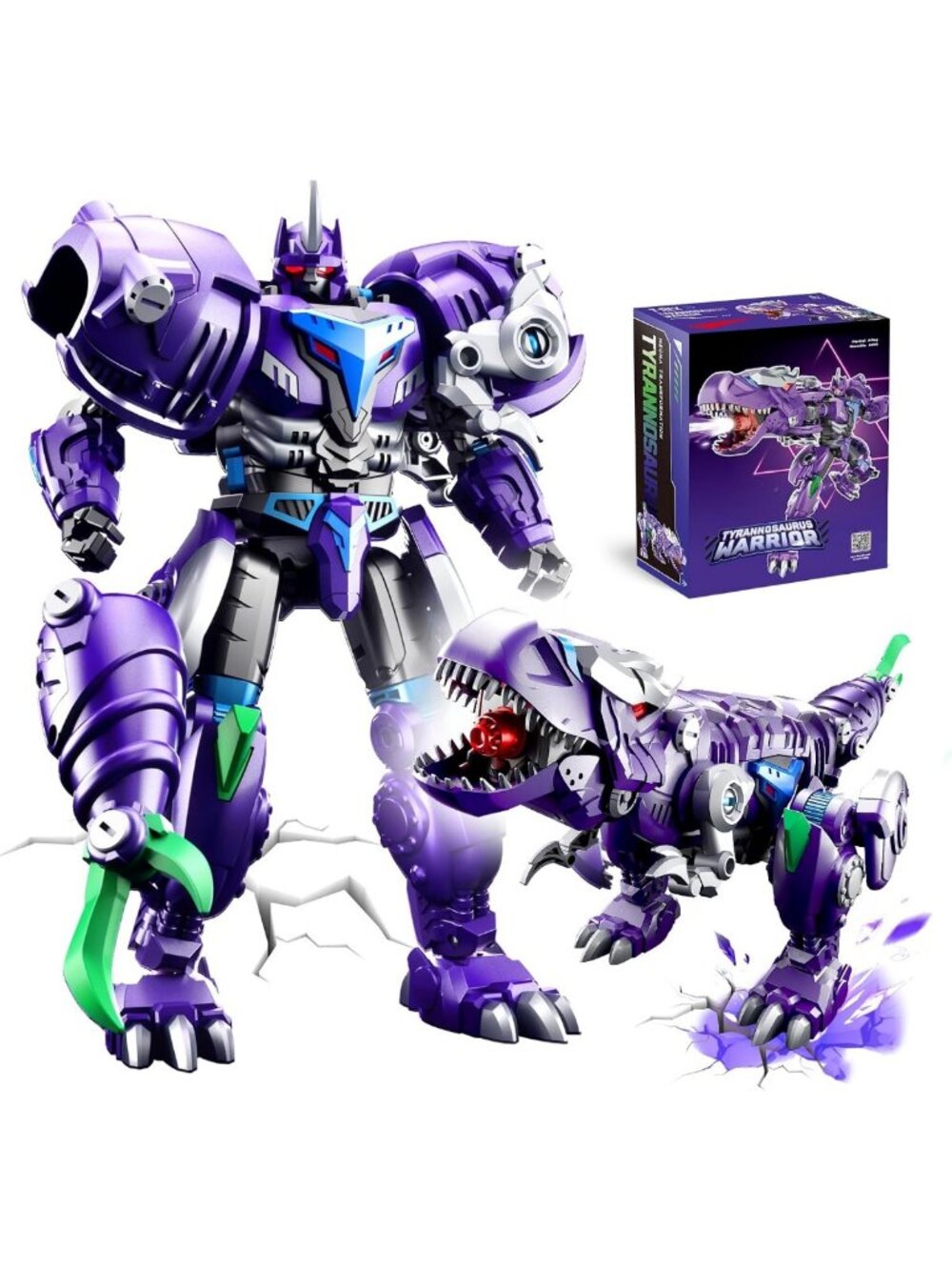Transforming Robot Action Figures for Kids, Dinosaur Toys for Boys 8-14, Durable